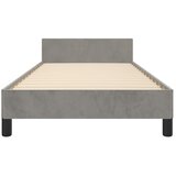  Okvir za krevet bez madraca svjetlosivi 90x190 cmbaršunasti | shoptok.hr
