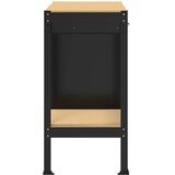  Radne klupe s ladicama Crna 81 x 41 x 145 cm Konstruirano drvo | shoptok.hr