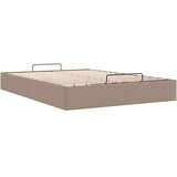 vidaXL okvir kreveta bez madraca cappuccina 140x200 cm od umjetne kože | shoptok.hr