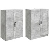  Set ormara 2 kom. Betonska siva Konstruirano drvo - Beton siva | shoptok.hr