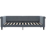  Dnevni krevet na razvlačenje i ladice tamnosivi 90 x 200 cm | shoptok.hr