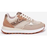 Boto Women's Sports Shoes On Platform Animal Print Beige Davinara | Shoptok.si