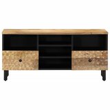 TV ormarić 100 x 33 x 46 cm od masivnog drva manga | shoptok.hr