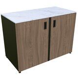  Ormarić za ljetnu kuhinju (D x Š x V: 126,8 x 63 x 92 cm, Plemeniti čelik) | shoptok.hr