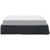 Kave Home Antracitno sivi tapecirani bračni krevet 180x200 cm Jaira – | shoptok.hr