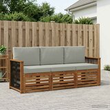  Setovi sofa 3 kom. Čvrsto drvo akacije | shoptok.hr