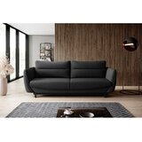 ELTAP Crna sklopiva/s prostorom za odlaganje sofa od šenila 236 cm Silva – | shoptok.hr