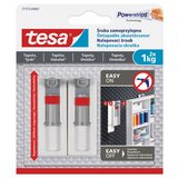 Tesa Nastavljiv samolepilni vijak za tapete in omet Tesa (nosilnost: 1 kg, 2 kos) Cene