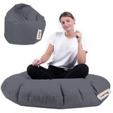 Atelier Del Sofa Vreća za sjedenje, Iyzi 100 Cushion Pouf - Fume Cijene