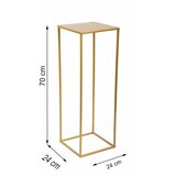  Stalak za cveće 70x24 cm zlatni | Eponuda.com
