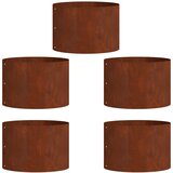  Prsten za saksiju 5 pcs Smeđa 30 x 30 x 20 cm | Eponuda.com