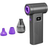  2v1 aku. 6000mAh večnamenski puhalnik in sesalnik USB LCD | Shoptok.si