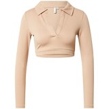 NLY by Nelly Majica svetlo rjava | Shoptok.si