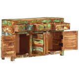 vidaXL komoda 110x30x65 cm trden predelan les | Shoptok.si