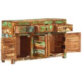 vidaXL Komoda od masivnog obnovljenog drva 110 x 30 x 65 cm | shoptok.hr
