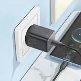 hoco. stenski polnilec tipa C + kabel tipa C v tip C QC PD 20W N40 črn | Shoptok.si