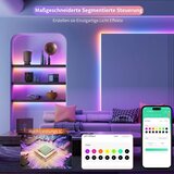 PAUTIX 5 m WiFi RGBIC COB LED trak | Shoptok.si