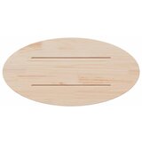  Ploča za stol 60 x 30 x 2,5 cm od masivne borovine ovalna | shoptok.hr