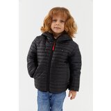 River Club Boy's Water and Windproof Lined Black Hooded Coat | shoptok.hr