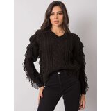 RUE PARIS Sweater-CA-SW-3746.06-black | Shoptok.si
