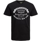 Jack & Jones Majice s kratkimi rokavi CAMISETA NEGRA HOMBRE JACK JONES 12232972 Črna | Shoptok.si