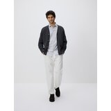 Reserved Slim fit pamučna košulja - svijetlo siva | shoptok.hr