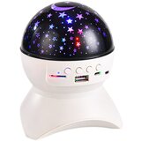 Lean Toys LED projektor zvezd XY-890 – Nočna svetilka z Bluetooth in glasbo | Shoptok.si