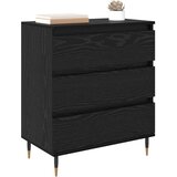  Strani šal Črna Orehovina 60 x 35 x 70 cm Konstruiran les, (5000217753) | Shoptok.si