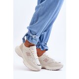Boto Fashionable Women's Mesh Sneakers Beige Venice | Shoptok.si