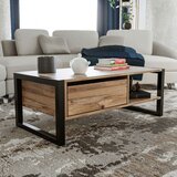 Hanah home Haldizen Atlantic PineCrni sto za kafu OŠTEĆENO Cene