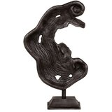  Okrasna Figura Abstraktno 30 x 10,5 x 49 cm Siva Cene