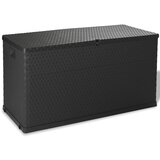 vidaXL Vrtna kutija za pohranu antracit 120 x 56 x 63 cm PP ratan Cijene
