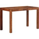 Furnova Jedilna miza 120x60x76 cm Masivni les Akacija, (21946261) | Shoptok.si