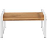 Wenko 53027100 - Polica LOUISA 40x20 cm bela/smeđa | Eponuda.com