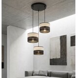  visilica na sajli karbon 3xE27/15W/230V crna/siva | Eponuda.com