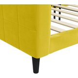  Dnevni krevet žuti 80 x 200 cm baršunasti | shoptok.hr