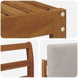  Set vanjskih sofa 8 kom. Prirodna i svijetlo siva | shoptok.hr