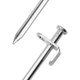  Klinovi za šator 24 kom 19,5 cm 8 mm od pocinčanog čelika | shoptok.hr