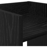  Stalak za biljke s policom 2 pcs Crni Hrast 30 x 30 x 40 cm | shoptok.hr