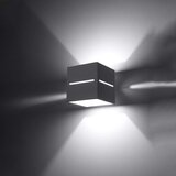  Stenska svetilka LOBO siva, (21347315) | Shoptok.si