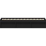  Okvir kreveta crni 90 x 200 cm | shoptok.hr