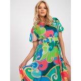 Italy Moda Dress-DHJ-SK-13769.66P-Green | Shoptok.si