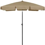vidaXL Senčnik za na plažo taupe 180x120 cm, (20609689)