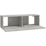  Zidni TV ormarići 4 kom Siva betona 100 x 30 x 30 cm | Eponuda.ba