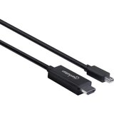Manhattan HDMI priključni kabel 180.00 cm 153287 crna [1x muški konektor mini displayport - 1x muški konektor HDMI] | Eponuda.ba