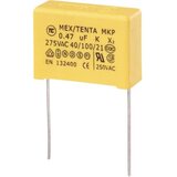 TRU COMPONENTS MKP-X2 MKP-X2-Kondenzator za uklanjanje poremećaja radijalno ožičen 0.47 µF 275 V/AC 10 % 22.5 mm (D x Š x | Eponuda.ba
