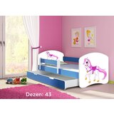 ACMA dečiji krevet ii 160x80 f + dušek 6 cm BLUE43 Cene