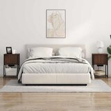  Noćni ormar Smeđi hrast 38 x 31 x 61 cm Konstruirano drvo | shoptok.hr