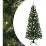 vidaXL Umestno božično drevo med 300 LED Zelena 210 cm PE in PVC | Shoptok.si