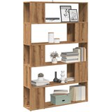 vidaXL Knjižna omara/razdelilnik sob Artisan Oak 100x24x155 cm | Shoptok.si